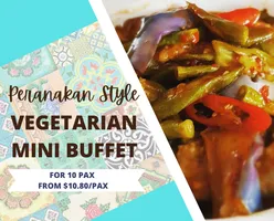 Peranakan Style Vegetarian Mini Buffet For 10 Pax, from $10.80/Pax